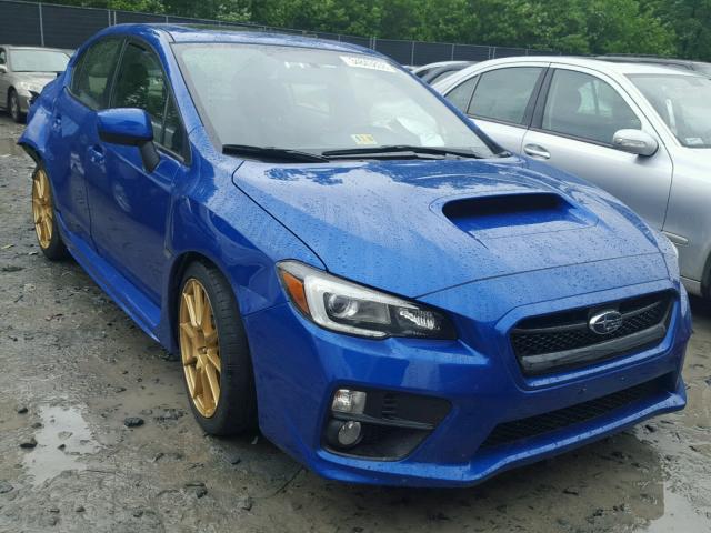 JF1VA1J61G8809911 - 2016 SUBARU WRX LIMITE BLUE photo 1