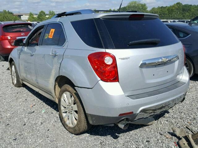 2CNFLFEY1A6342807 - 2010 CHEVROLET EQUINOX GRAY photo 3