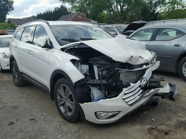 KM8SM4HF7GU147508 - 2016 HYUNDAI SANTA FE S WHITE photo 1