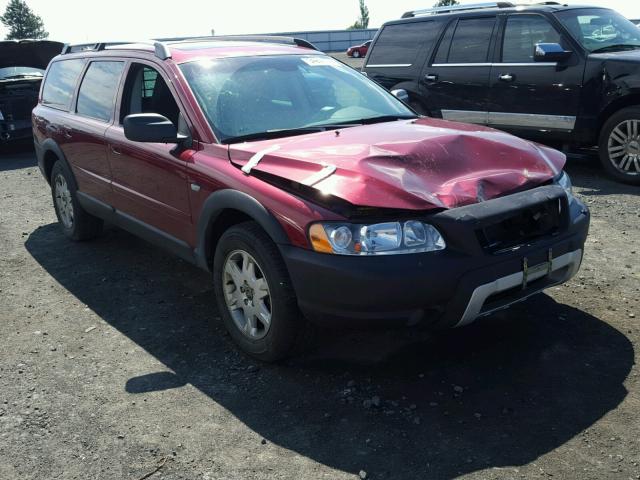 YV4SZ592761220090 - 2006 VOLVO XC70 MAROON photo 1