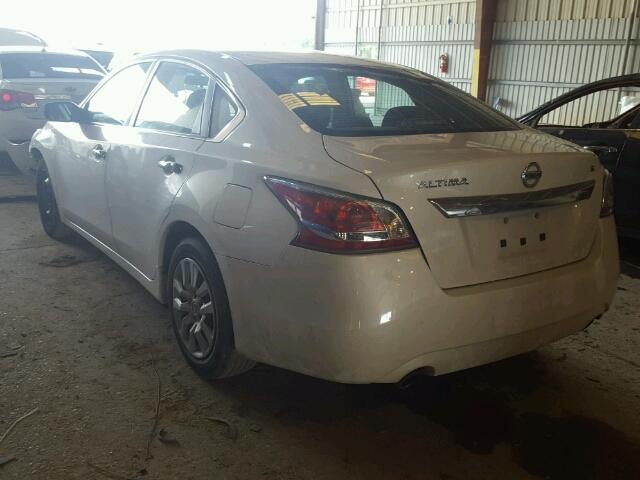 1N4AL3AP8FN359896 - 2015 NISSAN ALTIMA 2.5 WHITE photo 3