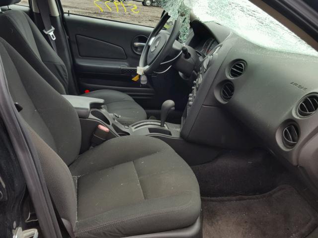 2G2WP552381124989 - 2008 PONTIAC GRAND PRIX შავი ფოტო 5