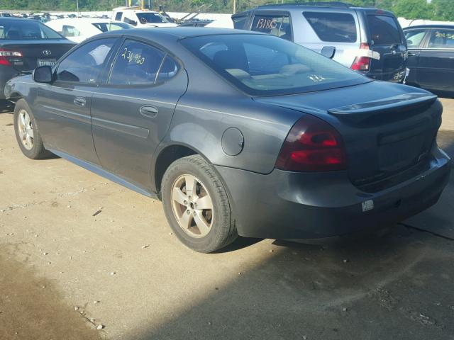 2G2WP522051201012 - 2005 PONTIAC GRAND PRIX GRAY photo 3