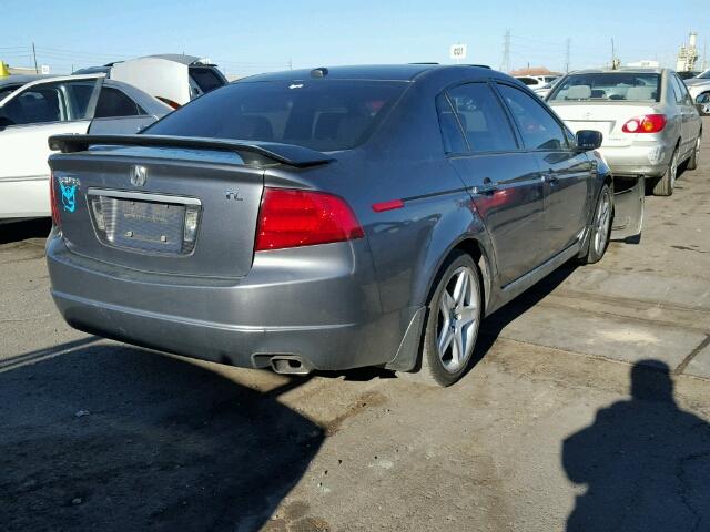 19UUA66256A043506 - 2006 ACURA 3.2TL CHARCOAL photo 4