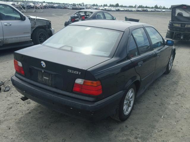 WBACC9321WEE60818 - 1998 BMW 318 I BLACK photo 4