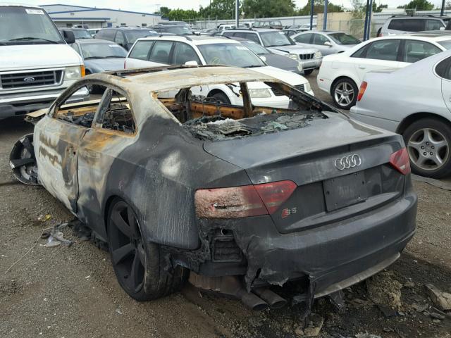 WAUVVAFR8AA084256 - 2010 AUDI S5 PRESTIG BLACK photo 3