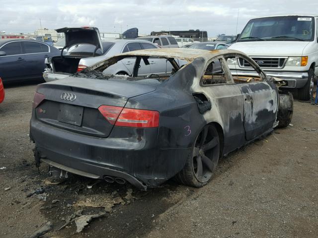 WAUVVAFR8AA084256 - 2010 AUDI S5 PRESTIG BLACK photo 4