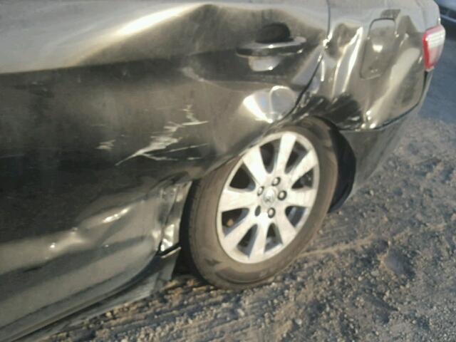 4T1BB46K88U044993 - 2008 TOYOTA CAMRY HYBR BLACK photo 10