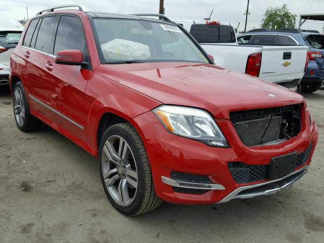 WDCGG5HB9EG216208 - 2014 MERCEDES-BENZ GLK 350 RED photo 1