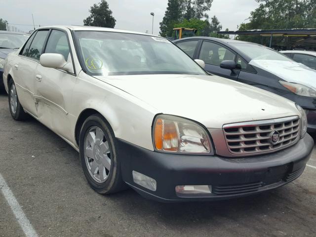 1G6KF57983U197427 - 2003 CADILLAC DEVILLE DT WHITE photo 1