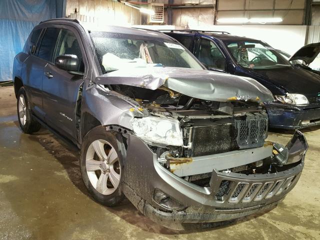 1C4NJDBBXCD514105 - 2012 JEEP COMPASS SP GRAY photo 1