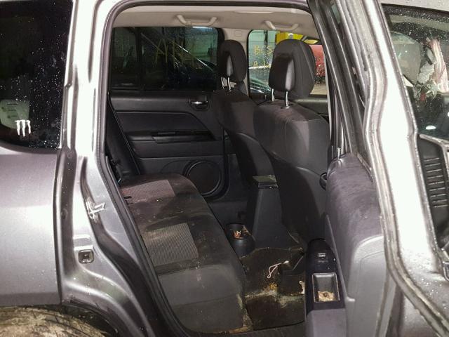 1C4NJDBBXCD514105 - 2012 JEEP COMPASS SP GRAY photo 6