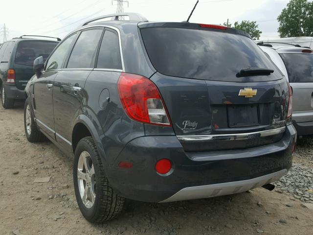 3GNAL3EKXDS569581 - 2013 CHEVROLET CAPTIVA LT GRAY photo 3