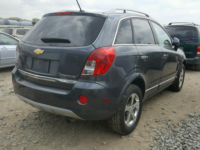 3GNAL3EKXDS569581 - 2013 CHEVROLET CAPTIVA LT GRAY photo 4