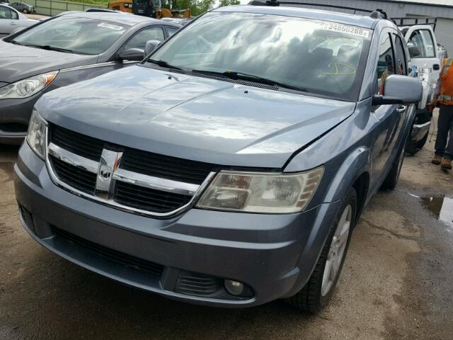 3D4GH57V49T555008 - 2009 DODGE JOURNEY SX GRAY photo 2