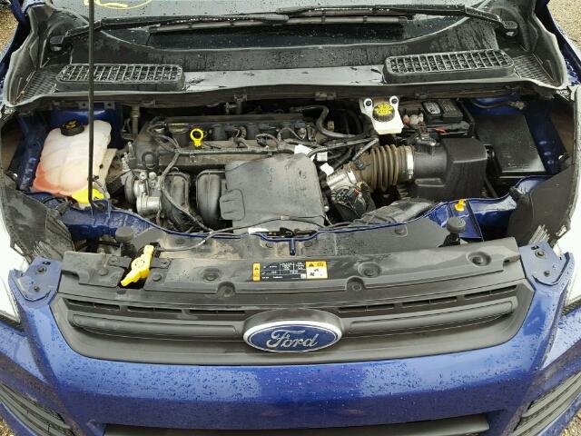 1FMCU0F75FUB69787 - 2015 FORD ESCAPE BLUE photo 7