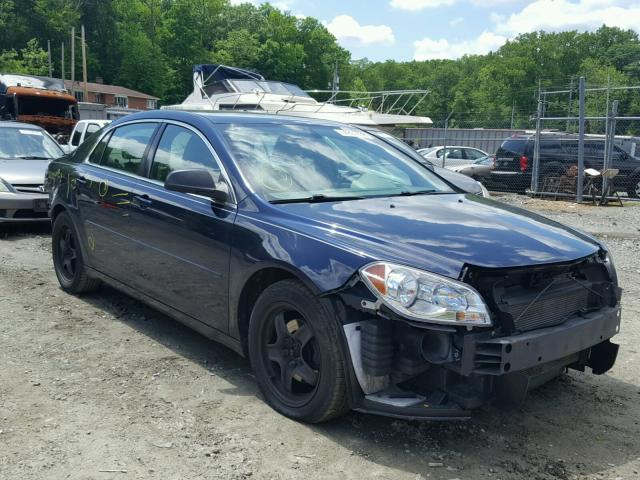 1G1ZB5E11BF200703 - 2011 CHEVROLET MALIBU LS BLUE photo 1