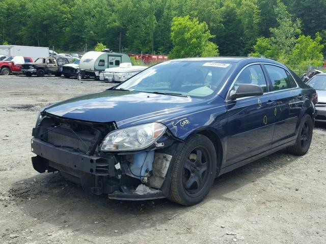 1G1ZB5E11BF200703 - 2011 CHEVROLET MALIBU LS BLUE photo 2