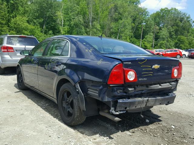 1G1ZB5E11BF200703 - 2011 CHEVROLET MALIBU LS BLUE photo 3