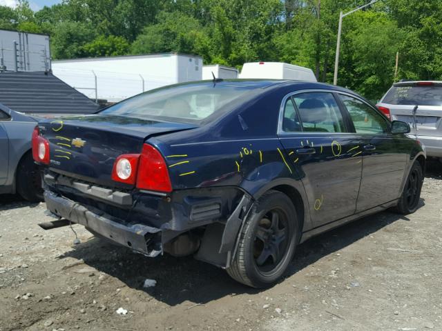 1G1ZB5E11BF200703 - 2011 CHEVROLET MALIBU LS BLUE photo 4