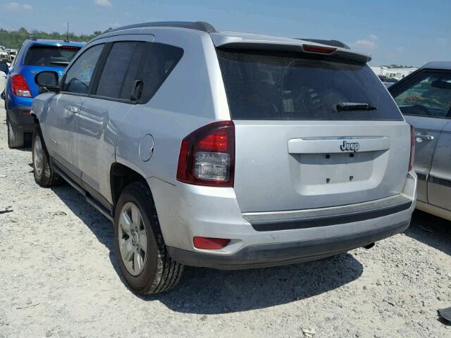 1C4NJCBAXED563230 - 2014 JEEP COMPASS SP GRAY photo 3