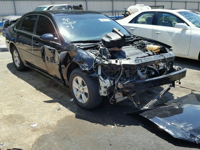 2G1WF5E30D1124443 - 2013 CHEVROLET IMPALA LS BLACK photo 1
