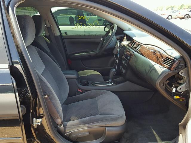 2G1WF5E30D1124443 - 2013 CHEVROLET IMPALA LS BLACK photo 5