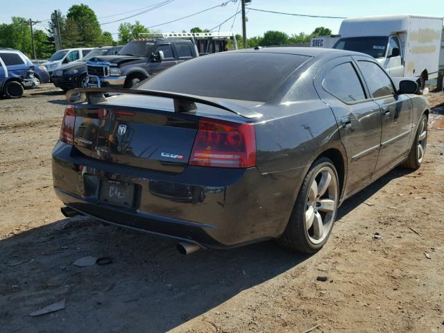 2B3LA73W86H529902 - 2006 DODGE CHARGER SR BLACK photo 4