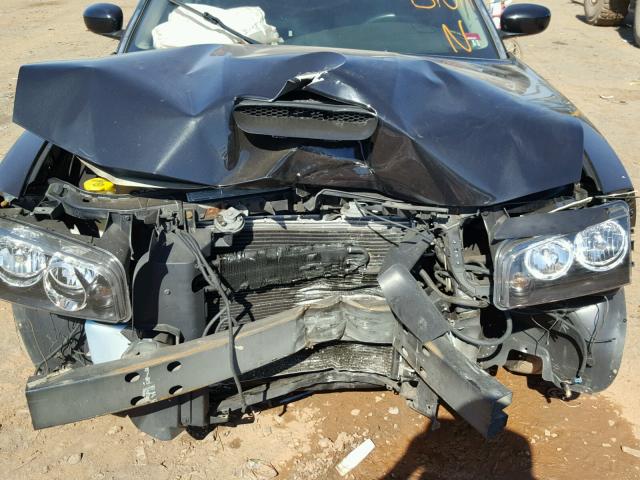 2B3LA73W86H529902 - 2006 DODGE CHARGER SR BLACK photo 7