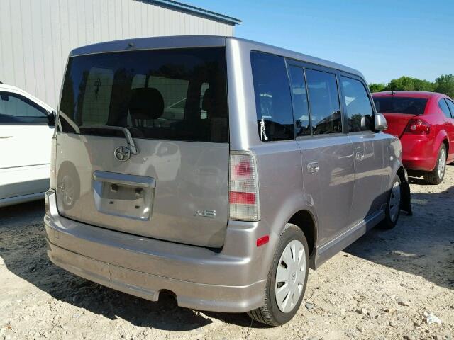 JTLKT324364066694 - 2006 TOYOTA SCION XB Күміс фото 4