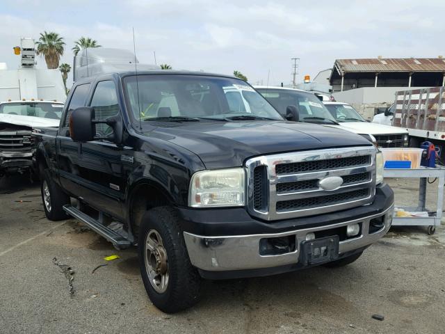 1FTSW21P96ED78103 - 2006 FORD F 250 BLACK photo 1