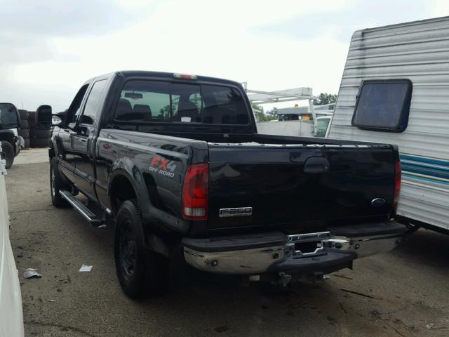 1FTSW21P96ED78103 - 2006 FORD F 250 BLACK photo 3