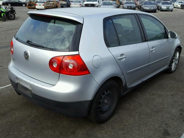 WVWHV71K97W021465 - 2007 VOLKSWAGEN NEW GTI SILVER photo 4