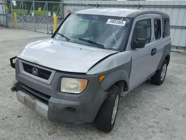 5J6YH183X5L015136 - 2005 HONDA ELEMENT LX SILVER photo 2