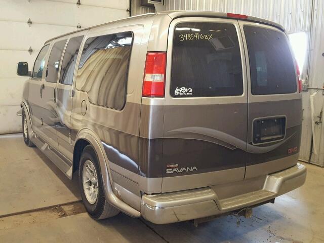 1GDFH15T131197265 - 2003 GMC SAVANA RV TAN photo 3