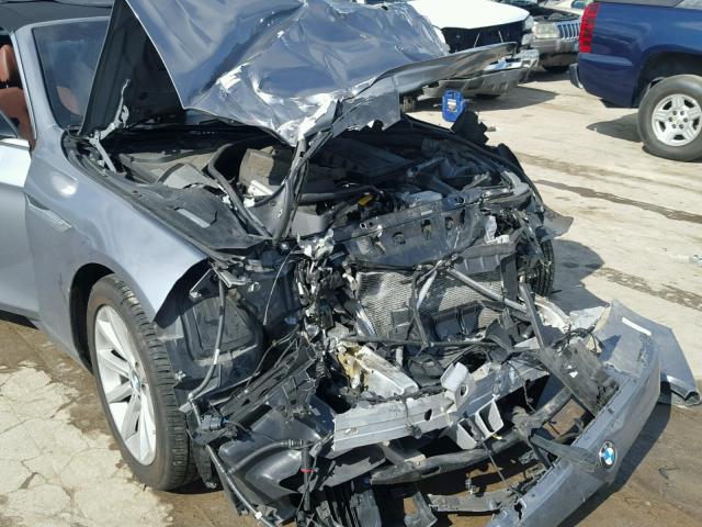 WBALW7C50CC618849 - 2012 BMW 640 I GRAY photo 9