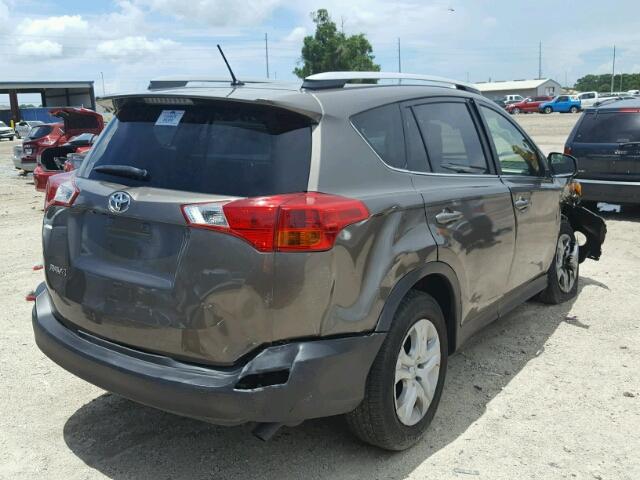 JTMZFREV6FD053432 - 2015 TOYOTA RAV4 棕色 照片 4