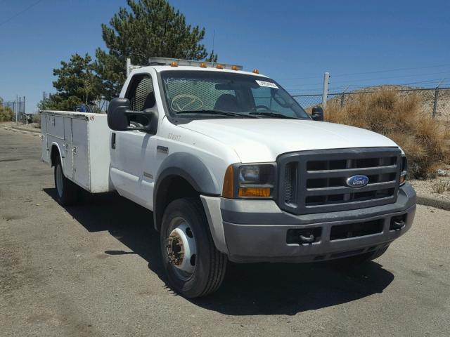 1FDXF46P97EB45099 - 2007 FORD F450 SUPER WHITE photo 1