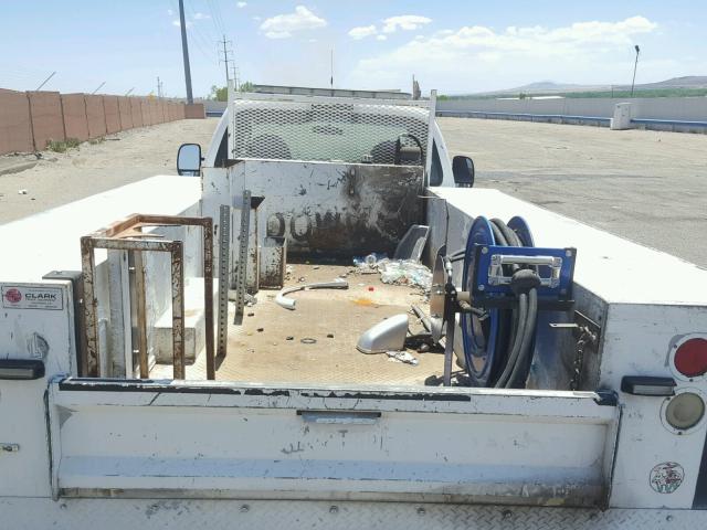 1FDXF46P97EB45099 - 2007 FORD F450 SUPER WHITE photo 6