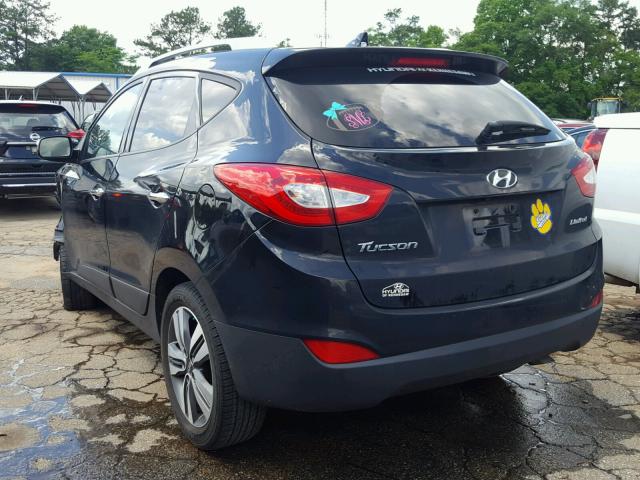 KM8JU3AG9FU104280 - 2015 HYUNDAI TUCSON LIM BLACK photo 3