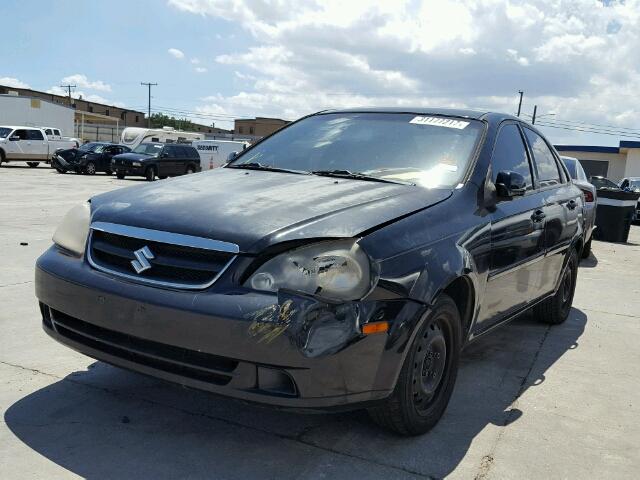 KL5JD56Z47K541844 - 2007 SUZUKI FORENZA BA BLACK photo 2