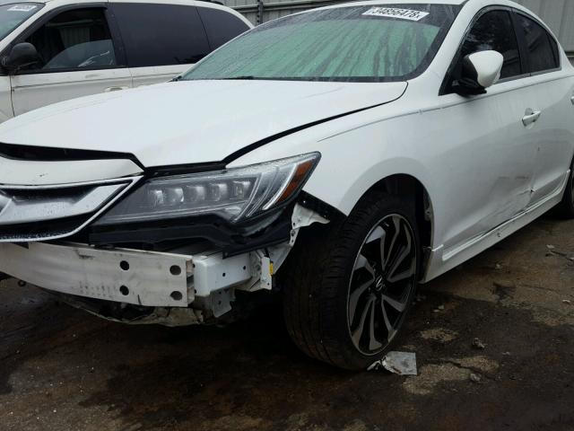 19UDE2F85GA002571 - 2016 ACURA ILX PREMIU WHITE photo 9