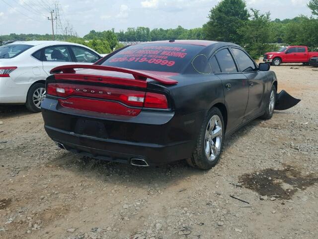 2C3CDXCTXCH272110 - 2012 DODGE CHARGER R/ BLACK photo 4