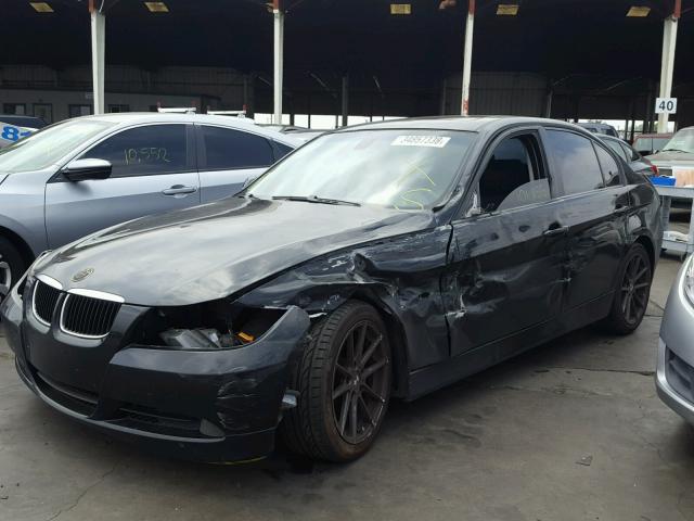 WBAVA33537FV65441 - 2007 BMW 328 I BLACK photo 2