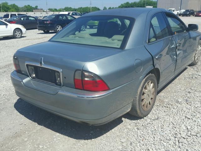 1LNHM86S84Y633623 - 2004 LINCOLN LS 绿色 照片 4