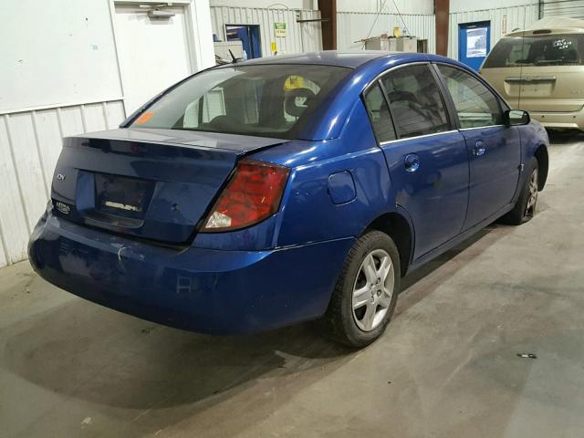 1G8AJ55F16Z170569 - 2006 SATURN ION LEVEL BLUE photo 4