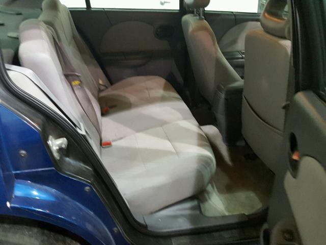 1G8AJ55F16Z170569 - 2006 SATURN ION LEVEL BLUE photo 6