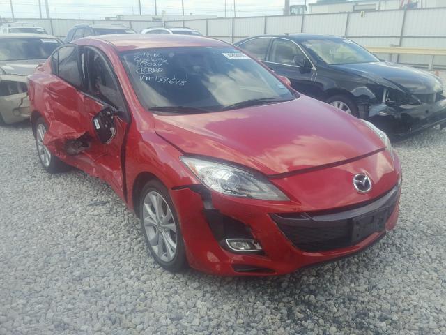 JM1BL1S54A1134648 - 2010 MAZDA 3 S RED photo 1