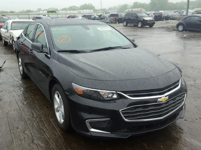 1G1ZB5ST2HF141059 - 2017 CHEVROLET MALIBU LS შავი ფოტო 1