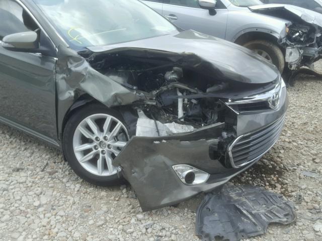 4T1BK1EB5EU116924 - 2014 TOYOTA AVALON BAS 绿色 照片 9